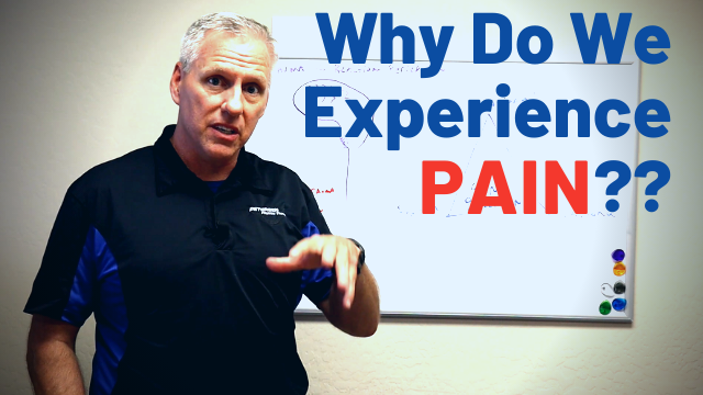 Jeff explains the mechanism of pain