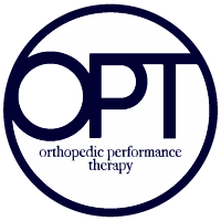 Orthopedic Performance Therapy's color logo.